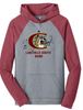 Picture of District® - Young Mens 50/50 Raglan Hoodie (DT128)